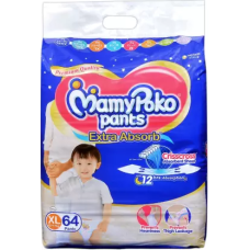 MamyPoko Pants XL 12-17 Kg 64 Pcs (Made in India)